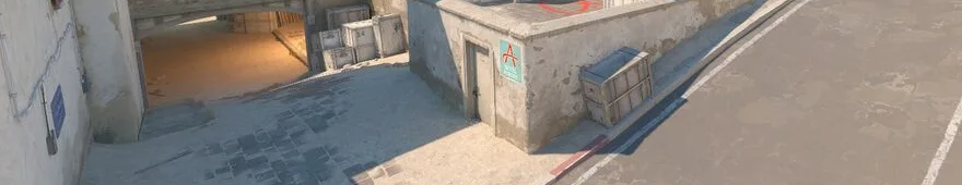 Карта Dust2 - прицел игрока focus в CS2